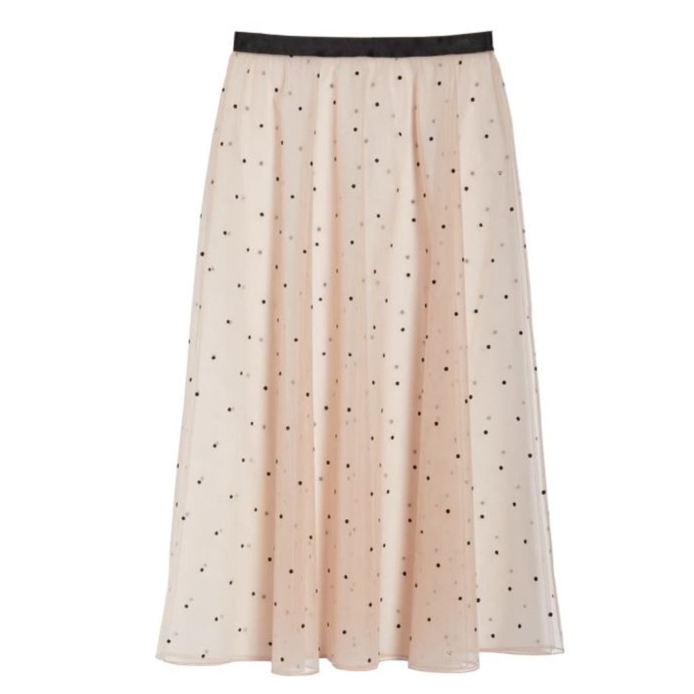 HALOGEN X ATLANTIC PACIFIC Dot Mesh Half Slip